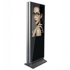 Quảng cáo màn hình kỹ thuật số trong nhà Kiosk Hiển thị hai mặt siêu mỏng 43 inch