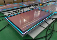 AC100V 6ms 300cd / m2 Màn hình LCD treo tường với bảng hiệu kỹ thuật số