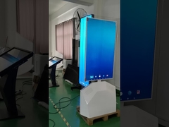 Kiosk bảng hiệu kỹ thuật số cảm ứng đa điểm chân đứng Android 5.1