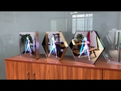 Kiosk hiển thị hình ba chiều gương 3D cho đèn LED quảng cáo