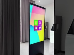 43 55 65 inch Tầng đứng Quảng cáo màn hình LCD Bảng hiệu kỹ thuật số Totem Kiosk Hd Màn hình LCD Trình phát đa phương tiện