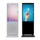 Màn hình LCD quảng cáo dọc màu trắng tùy chỉnh Màn hình hiển thị biển báo kỹ thuật số LCD 65 inch