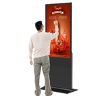 Màn hình cảm ứng Wi-Fi Bảng hiệu kỹ thuật số Kiosk 55 inch Đầu phát quảng cáo LCD đứng
