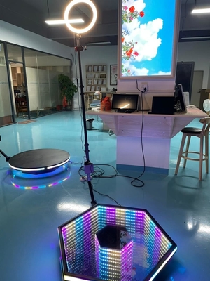 Trình hiển thị ba chiều xoay Holographic hiển thị tự động 360 độ Selfie Photo Booth