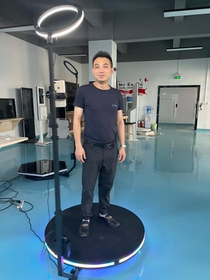 Buồng ảnh đế tròn 360 Selfie Spinner cho tiệc cưới sinh nhật