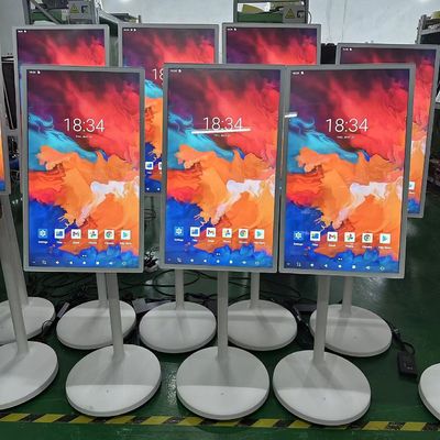 32 Inch Stand Portable Smart Interactive Touch Kiosk Điện thoại không dây màn hình LCD quay