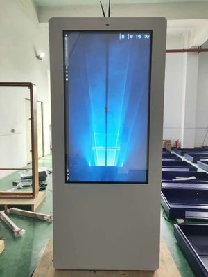 Đứng trên sàn IP65 chống nước ngoài LCD Digital Signage với 50000 giờ tuổi thọ