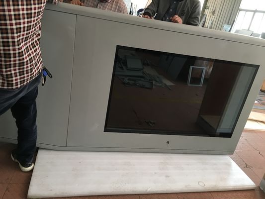 TFT-LCD một mặt Digital Signage Zic phủ thép thân với hệ thống làm mát điều hòa không khí