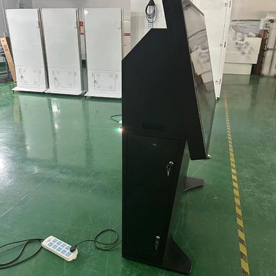 55inch Stand màn hình cảm ứng kiosk màn hình LCD Pcap với tích hợp trong máy tính i7
