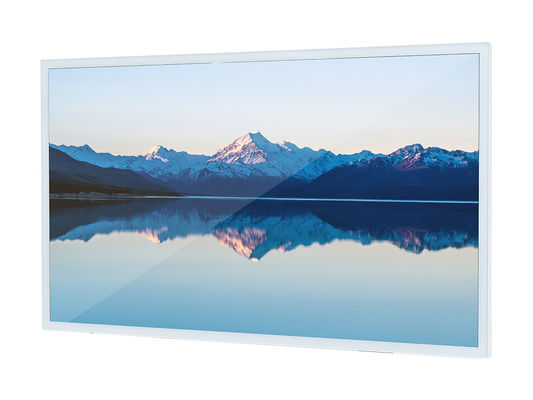 43 Inch Market LED Wall Mounted Digital Signage Với thẻ nhớ USB Và tỷ lệ tương phản 1200 1