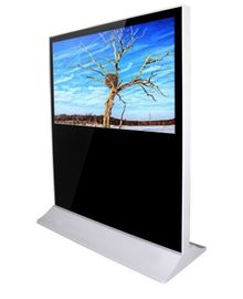 Màn hình Kiosk ngang kỹ thuật số ngang trong nhà 4G 65 inch cho sân bay