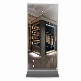Độ sáng cao Magic Mirror LCD Kiosk tương tác 43 Inch 4G Đối với Mall
