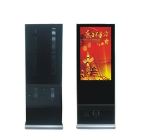 LCD Split Interactive Hiển thị kỹ thuật số Kiosk 49 Inch với giày đánh bóng