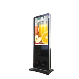 LCD Split Interactive Hiển thị kỹ thuật số Kiosk 49 Inch với giày đánh bóng