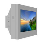 Ngoài trời di động LCD kỹ thuật số biển 55 inch Wall Mount mạ kẽm thép vật liệu