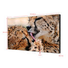 Khoảng cách 0,8mm 500 Cd / m2 Giải pháp màn hình treo tường video kỹ thuật số 4K 55 inch cho triển lãm thương mại