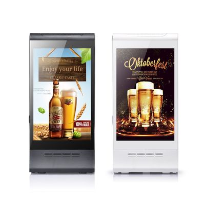 8inch Tabletop Digital Order Call Display màn hình LCD quảng cáo màn hình với menu Power Bank