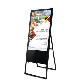 Quảng cáo có thể gập lại Bảng chỉ dẫn kỹ thuật số Bảng menu Tầng Loại đứng 3G / 4G Tùy chọn