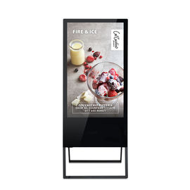 Quảng cáo có thể gập lại Bảng chỉ dẫn kỹ thuật số Bảng menu Tầng Loại đứng 3G / 4G Tùy chọn