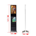 22 &amp;#39;&amp;#39; LCD Newpaper Digital Signage Kiosk Thông tin 10 điểm cho trung tâm mua sắm
