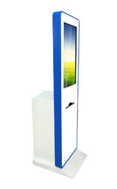 In ảnh Màn hình cảm ứng Kiosk Internet với máy in A4 Bàn phím kim loại