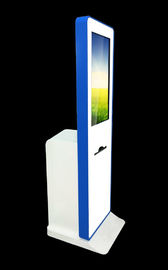 In ảnh Màn hình cảm ứng Kiosk Internet với máy in A4 Bàn phím kim loại