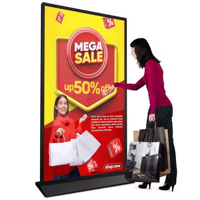 75 Địa chỉ kỹ thuật số đứng trong nhà Ultra-mỏng LCD màn hình đầy đủ