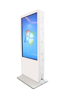 Kiosk màn hình cảm ứng hai mặt 55 inch với độ phân giải 1920x1080