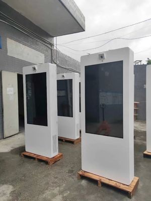 Kiosk bảng hiệu kỹ thuật số LCD ngoài trời 43-65 inch 1920x1080 Màn hình cảm ứng