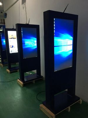 Kiosk Digital Signage 55 inch với độ phân giải 1920 x 1080 Capacitive Touch