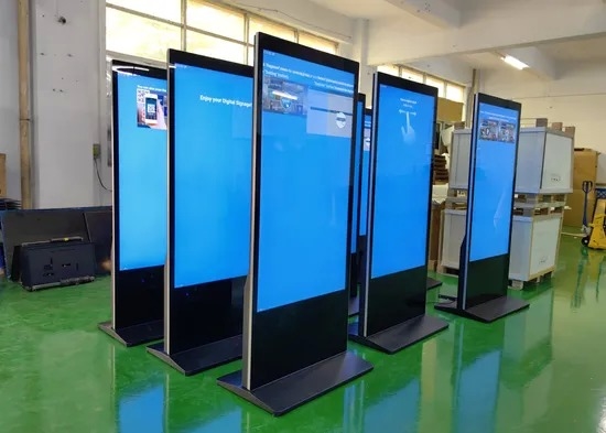 43-65 Inch Infrared Touch Digital Signage Kiosk với độ phân giải 1920x1080