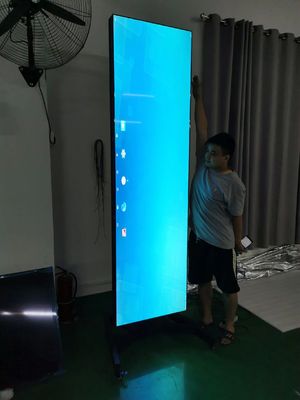 Màn hình LCD kéo dài 86 inch với độ phân giải 1920*1080 và độ sáng 400CD/M*2 cho biển hiệu kỹ thuật số và màn hình LCD dạng thanh