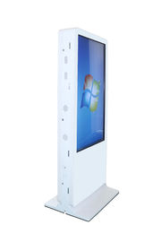 Double Sided Multi Touch kỹ thuật số Signage 1920 RGB × 1080 FHD với trường hợp kim loại