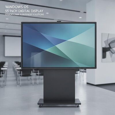 Windows Operating System 55 Inch Digital Signage Display Suitable for Educational Institutions and Business Environments