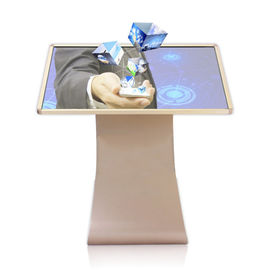 Tầng đứng Multi Touch Signage kỹ thuật số 49 50 Inch KL Thiết kế Totem tương tác