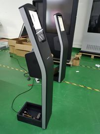 12.1inch sàn đứng điện dung màn hình cảm ứng kiosk với máy in THERMAL tích hợp trong Android hoặc PC OS để thanh toán kiosk