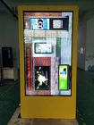 Kiosk cảm ứng quảng cáo màn hình LCD IP65 4000cd / m2 65 &quot;1080x1920