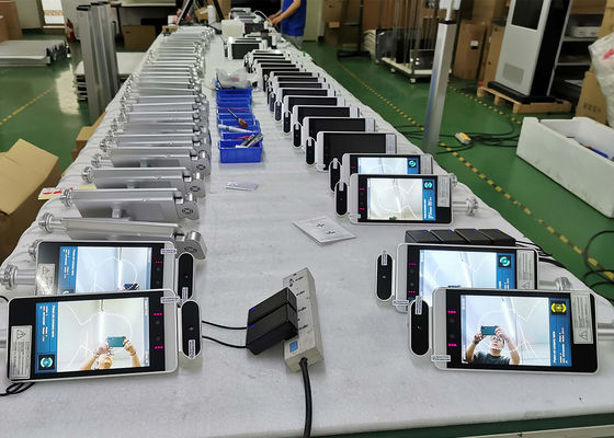 Đầu đọc thẻ RFID Nhận dạng khuôn mặt sinh trắc học Đo nhiệt độ tự động Hệ thống truy cập Thiết bị đầu cuối nhận dạng khuôn mặt