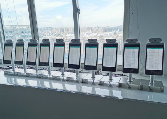 Đầu đọc thẻ RFID Nhận dạng khuôn mặt sinh trắc học Đo nhiệt độ tự động Hệ thống truy cập Thiết bị đầu cuối nhận dạng khuôn mặt