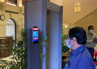 Cảm ứng điện dung 200W Điểm ảnh Hệ thống kiểm soát truy cập Nhận dạng khuôn mặt Máy quét nhiệt kiosk Đo lường Nhiệt độ
