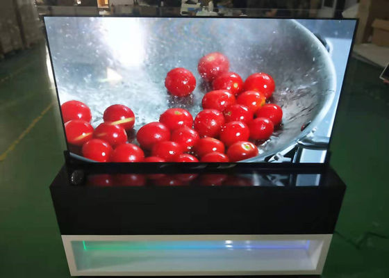 1920x1080 Màn hình Oled trong suốt Bảng hiệu kỹ thuật số 400cd / m2
