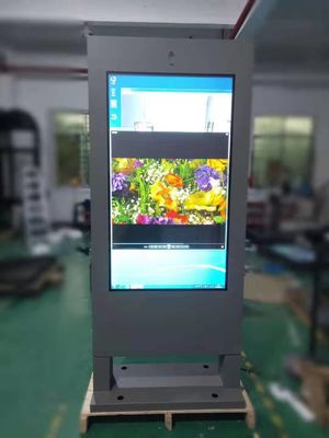 TFT-LCD một mặt Digital Signage Zic phủ thép thân với hệ thống làm mát điều hòa không khí