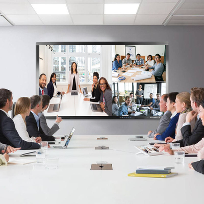 Bảng hiệu kỹ thuật số cảm ứng đa điểm 75 inch UHD Smart Whiteboard Interactive