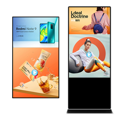 Màn hình cảm ứng TFT LCD Bảng hiệu kỹ thuật số 43 55 65 inch Màn hình quảng cáo LCD