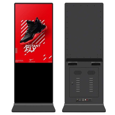 Màn hình cảm ứng Wi-Fi Bảng hiệu kỹ thuật số Kiosk 55 inch Đầu phát quảng cáo LCD đứng