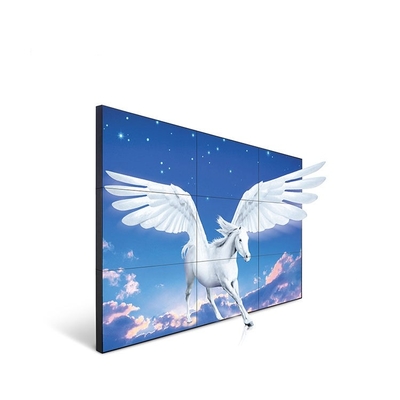 Tường video bảng hiệu kỹ thuật số trong nhà 2K 4K HD 2x3 3x3 Màn hình LCD viền hẹp