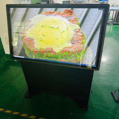 55inch Stand màn hình cảm ứng kiosk màn hình LCD Pcap với tích hợp trong máy tính i7