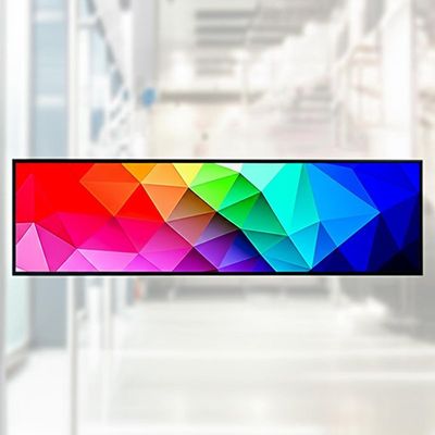 Màn hình LCD kéo dài 86 inch với độ phân giải 1920 * 1080 và độ sáng 400CD / M * 2 cho quán bar khách sạn và sử dụng thương mại