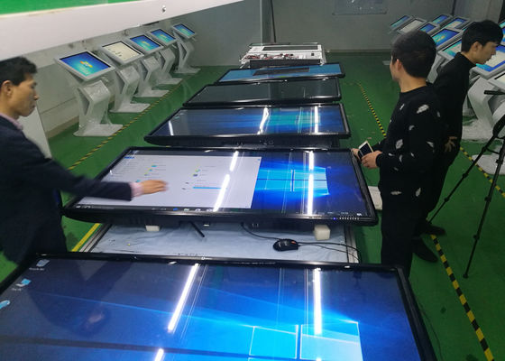 Bảng thông minh Hội nghị màn hình cảm ứng Android 8.0 86 inch cho giá đỡ sàn shcool 20 điểm cảm ứng