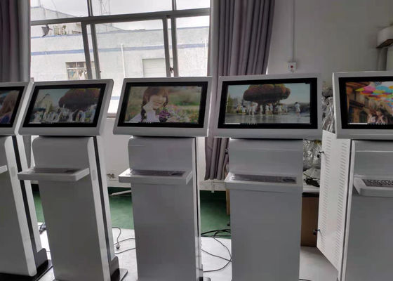 Kiosk thanh toán Đặt hàng thực phẩm tùy chỉnh RS232 HDMI Kiosk tự phục vụ Màn hình FHD 24 inch